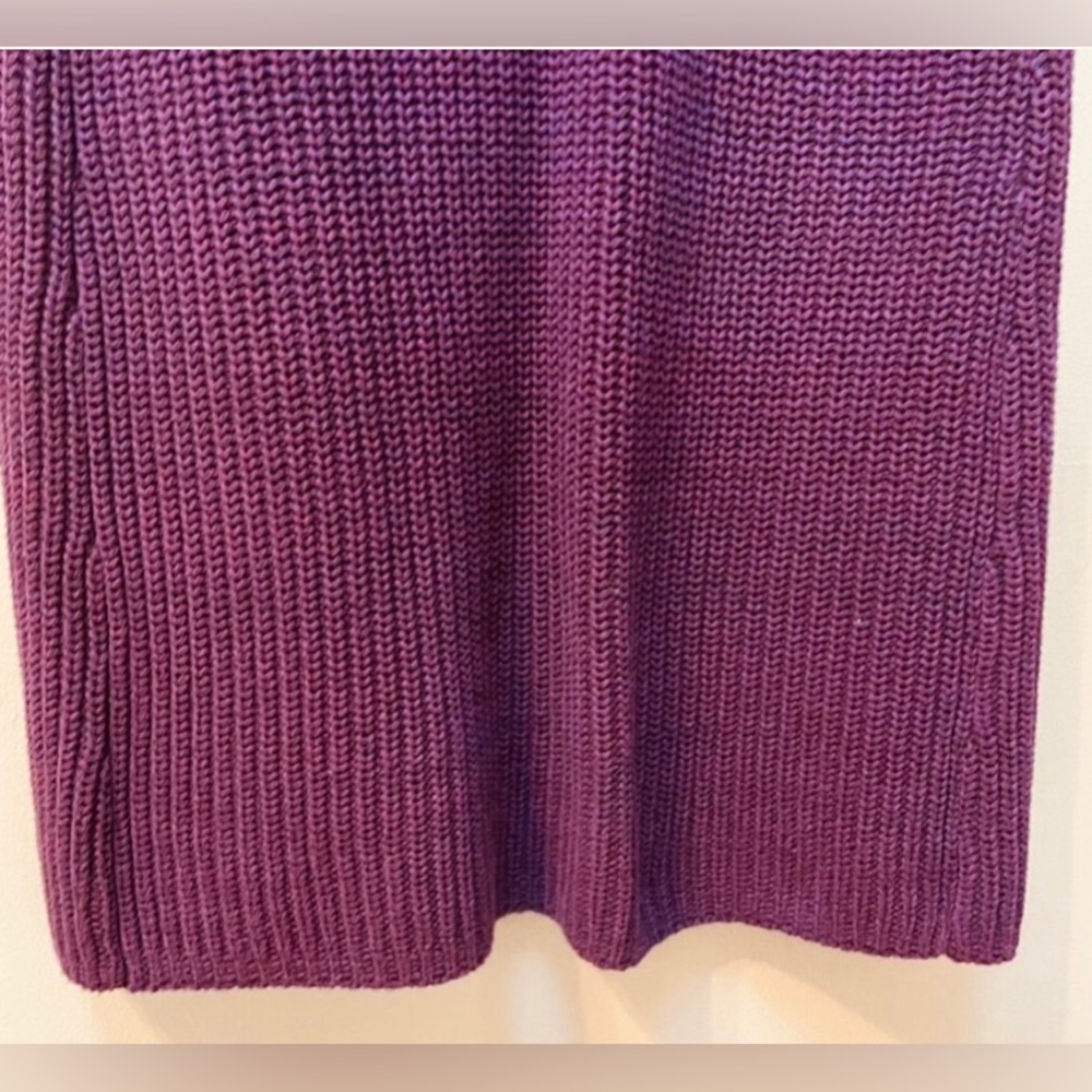 GAP Women's Deep Burgundy Wine Cardigan Sweater Vest XL - Picture 6 of 7